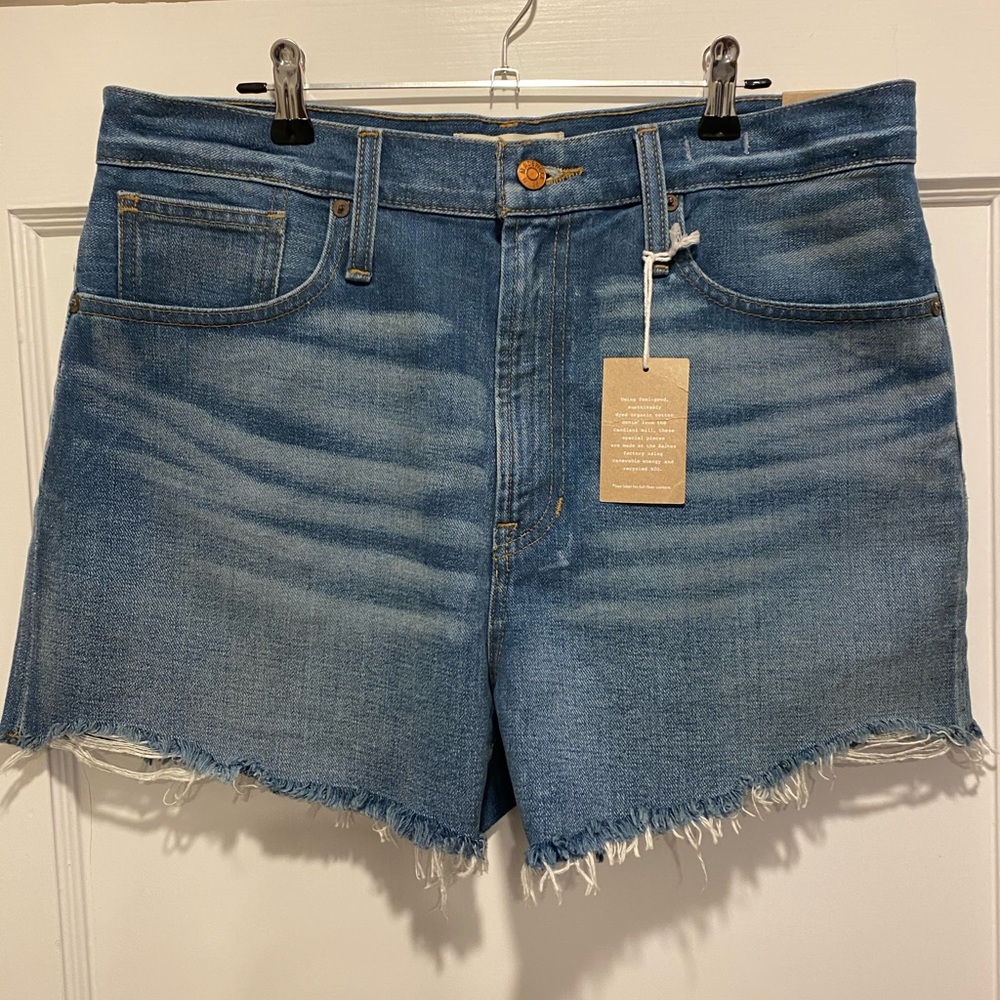 Madewell Perfect Jean Short- Size 30. NWT